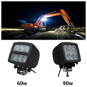 Truck Led <b>Spotlight</b> 12v24v Super Bright Excavator Agricultural Vehicle Car Headlight Light Modified Fog Light - Product Image 1
