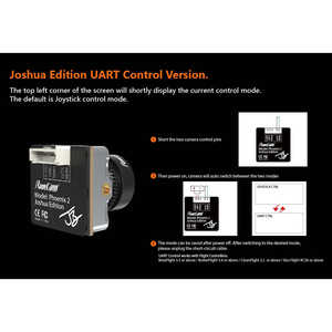 Cámara FPV Runcam Phoenix 2 Joshua Racing Drones 1000TVL 2.1mm Micro/Nano con Formato Conmutable 16:9/4:3 PAL/NTSC 30g - Product Image 6