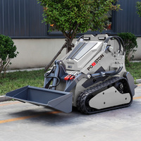 Mini-chargeuse compacte robuste avec moteur EPA Euro 5, prix usine, pour travaux de construction lourds et certifiée CE