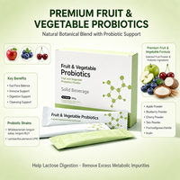 Poudre Probiotique de Fruits et Légumes OEM ODM Marque Privée Vente en Gros Pomme Myrtille Cerise Prébiotique pour Autres Compléments Alimentaires