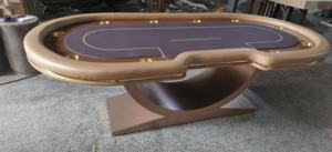 โรงงานโต๊ะไพ่นกกระจอกหรูหรา LED แบบกําหนดเองคุณภาพสูง OEM ยินดีต้อนรับสําหรับโต๊ะพนันโป๊กเกอร์ - Product Image 5