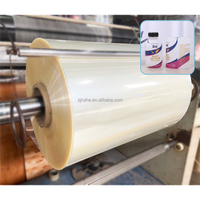 Rouleau de film rétractable rigide en PVC blanc transparent pour l'emballage anti-humidité des boissons (thé/café/jus)