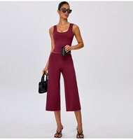 Ensemble de yoga pour femmes : Soutien-gorge de sport haute performance et legging taille haute – Tenue de sport performante pour femmes