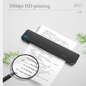 휴대용 A4 모바일 영수증 프린터 MT800/MT800Q 내장형 USB 무선 210*297mm 리본 안드로이드 사무용 재고 - Product Image 2