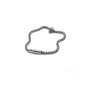 yunnique Skull <b>Chain</b> Bracelet Titanium Steel Unisex Jewelry Geometric Design GZYB-0279 - Product Image 3