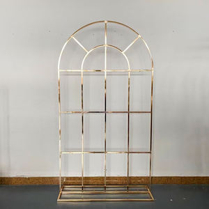 Wedding Arch Frame <b>Stand</b> Backdrop <b>Stand</b> for Wedding Artificial Flower <b>Screen</b> Background Photography Backdrop <b>Stand</b> - Product Image 3