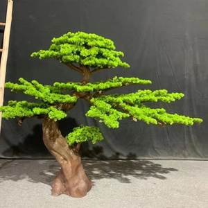 Fatto a mano in fibra di vetro tronco interno grande <span class=keywords><strong>Bonsai</strong></span> artificiale pino albero di pino artificiale per la casa decorazione paesaggistica - Product Image 6