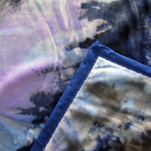 Couverture en velours impression personnalisée vente en gros de couvertures en vison épais en polyester hiver couverture polaire Sherpa blanche 2 plis sublimation - Product Image 1