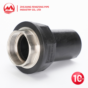 Adaptateur de transition haute pression mâle/femelle vers HDPE, <span class=keywords><strong>raccord</strong></span> 63*2 pouces, résistant aux produits chimiques, SDR11, certifié CE, anti-fuite - Product Image 2