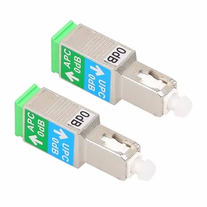 Adaptador de Fibra Óptica Monomodo SM 9/125 SC/UPC Macho a SC/APC Hembra, Conector Acoplador Óptico - Product Image 2