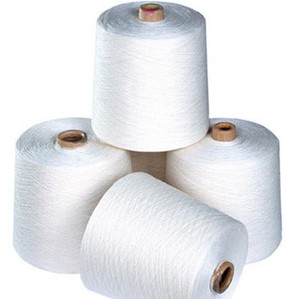 40/2, 40/3, 42/2, 40S nguyên trắng 100% Polyester may sợi vòng Spun sợi nhà máy giá - Product Image 2