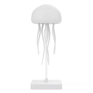 Intelligent voice-controlled jellyfish lamp, floating atmosphere lamp, dynamic tentacles, colorful gradient <b>light</b>. - Product Image 1