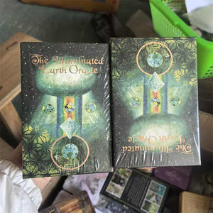 Tarot de Adivinación Ecológico con Afirmaciones Positivas, Baraja de Cartas <span class=keywords><strong>del</strong></span> Oráculo de la Tierra Iluminada con Guía, para Regalo - Product Image 5