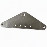 Plaque triangulaire en acier de type L, galvanisée à chaud, pour raccordement de ligne de transmission aérienne, raccordement de ligne électrique