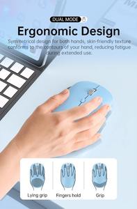 Office Bluetooth Ultra Slim Wireless <b>Mouse</b> 2.4G Rechargeable Cordless <b>Mice</b> Portable Silent Optical <b>Mouse</b> for Macbook Laptop - Product Image 4