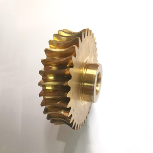 Customizable <strong>Worm</strong> Shaft <strong>Worm</strong> Gear Tooth Brass/Bronze/Copper <strong>Worm</strong> Gear - Product Image 1