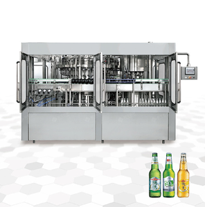 Máquina automática de llenado de botellas de vidrio de plástico para línea de producción, relleno de líquido y champú con componentes de núcleo PLC - Product Image 1