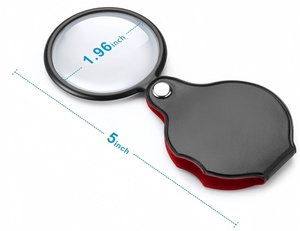 Loupes en plastique 10X Loupe numérique de poche personnalisable avec bandeau pour enfants et personnes âgées pour la lecture - Product Image 4