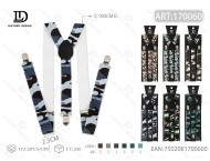 Bretelle mimetiche larghe 2,5 cm con stampa a trasferimento termico per uomo, uso esterno - Product Image 1