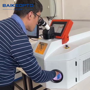 Nouvelle machine de soudage laser YAG 200W portable de bureau pour métaux, platine, aluminium, acier inoxydable, or, laiton, bijoux, petite fibre - Product Image 4