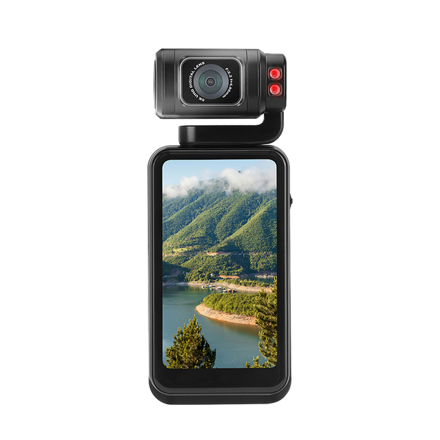 4K 30FPS Pocket Video Camera CMOS Sensor MicroSD Night Vision WDR Camcorder Vlog 120 Wide Angle
