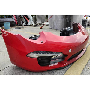 Pare-chocs avant pour <span class=keywords><strong>Porsche</strong></span> <span class=keywords><strong>911</strong></span> 991 (2012-2019), avec grille et découpes pour les feux antibrouillard, pièce de kit carrosserie - Product Image 4