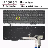 Nouveau clavier d'ordinateur portable US/russe pour Lenovo Thinkpad T16 Gen1 T16 Gen2 L15 Gen3 L15 Gen4 P16S Gen1 P16S Gen2 P16V Gen1 rétroéclairé