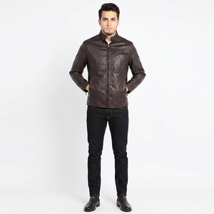 Good Quality Custom Top Selling <b>Mens</b> <b>Leather</b> <b>Jackets</b> Best Manufacturer New Casual Style <b>Men</b> <b>Leather</b> Made <b>jacket</b> for <b>men</b> - Product Image 1