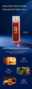 Perfume árabe al por mayor de 250 ml No.9, perfume de larga duración de Dubái, Eau de Parfum unisex. - Product Image 3