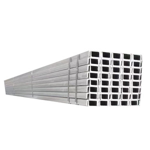 Acier traitant des pièces acier galvanisé U poutre acier U canal en acier structurel C canal/C profil prix Purlin tailles standard - Product Image 1