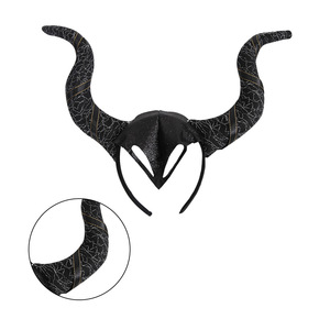 Nouveau serre-tête en forme de corne pour Halloween 2026, style européen et américain, pour enfants et adultes, accessoire de fête et de photographie, motif fantôme - Product Image 5