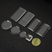 1 jeu d'extension de cils de qualité supérieure, en cristal, verre, carrelage, support de palette avec marquage