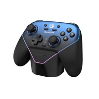 Manette de jeu sans fil GameSir T4N Super Nova Pro pour PC avec connectivité Bluetooth, joysticks à effet Hall, gâchettes analogiques et moteur de vibration