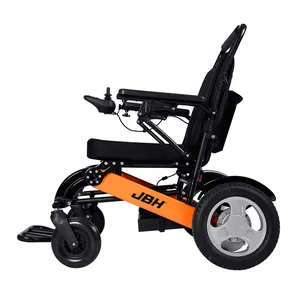 JBH Sedia A Rotelle D12 prezzo più poco costoso piccolo portatile leggero potere sedia a rotelle per disabili