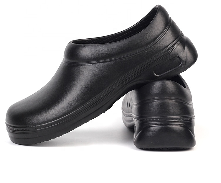 Водонепроницаемая эва черная медицинская медсестра унисекс Рабочая безопасная Экипировка для кухни шеф-повара Защитная противоскользящая обувь WAKO