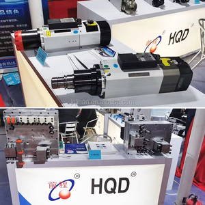 Factory Price 9kw Air Cooled HQD GDL 24000rpm ISO30 400-800HZ 380V Short <b>Nose</b> ATC Spindle for Machine Atc Spindle Motor - Product Image 5