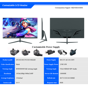 Moniteur de jeu incurvé <span class=keywords><strong>27</strong></span> <span class=keywords><strong>pouces</strong></span> 4K 144Hz IPS avec entrée DP HDR10 Temps de réponse LCD rapide <span class=keywords><strong>Hauteur</strong></span> <span class=keywords><strong>réglable</strong></span> et <span class=keywords><strong>écran</strong></span> <span class=keywords><strong>PC</strong></span> rotatif - Product Image 4