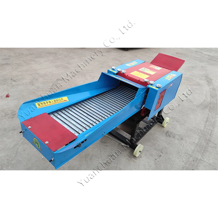 Straw and grass chopper, cattle and sheep breeding kneading machine, automatic feeding silage high spray guillotine machine