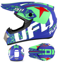 Casques de moto tout-terrain personnalisés certifiés ABS DOT, casque de moto imperméable pour les passionnés de motocross