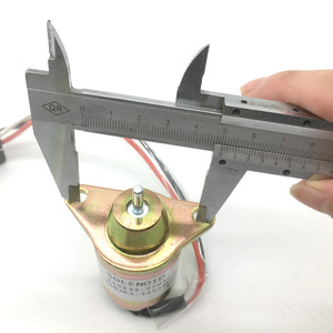 โซลินอยด์วาล์วยันมาร์ 12V 24V สำหรับรถขุด DH60 780 7 PC40 50 - Product Image 4