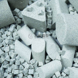 연삭 연마 연마 용 다크 브라운 커런덤 연마 매체 비금속 광물 제품 디버링 래핑 표면 마감 절단 - Product Image 2