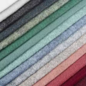Tissu en feutre de laine large 280 GSM, épais, brossé, suédé, couleur unie, non-tissé, polaire, tricoté, fil peigné, style uni - Product Image 3
