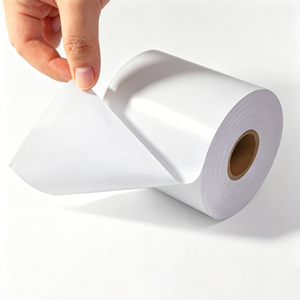 Rollo de Etiquetas Térmicas Directas Personalizadas de 80 mm de Ancho, Etiqueta Continua sin Revestimiento, Etiqueta Térmica sin Revestimiento para Supermercado - Product Image 2