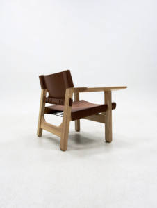 Style rétro Cadre en bois de frêne massif Salon Canapé Fauteuil Intérieur Villa Meubles Appartement Vintage Fauteuil Selle Siège - Product Image 4