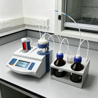 TPKFT-40VC Dual Mode Karl Fischer Titrator Volumetric & Coulometric Moisture Analyzer dengan RS-232 & Penyimpanan GLP