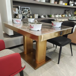 Lẩu bảng Hàn Quốc BBQ nướng và lẩu bảng cho Nhà hàng Lẩu bảng điện không khói lẩu bảng lẩu bảng - Product Image 5