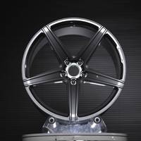 Jantes forgées personnalisées HOP 18 19 20 21 pouces Noir brillant 5x120 5x130 Jantes sport de luxe pour BMW Série M Porsche Audi R8 Lamborghini