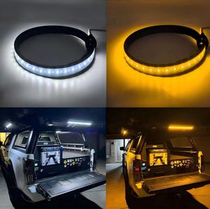 Lámpara LED Portátil para Camping, Flexible, Impermeable IP66, 5V USB, con Colores Blanco/Amarillo/Arcoíris, Regulable, para Uso en Exteriores - Product Image 2