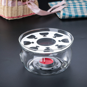 Scaldavivande in Vetro Borosilicato Resistente al Calore / Scaldavivande per Teiera in Vetro / Scaldavivande in Vetro - Product Image 2
