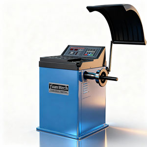 Máquina de equilibrio de neumáticos de equipo de alineación de ruedas CE personalizada con pesos personalizados para neumáticos de coche - Product Image 1